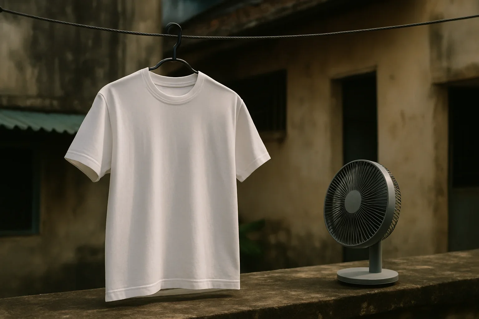 Cách bảo quản áo thun Cotton trong mùa mưa để luôn bền đẹp
